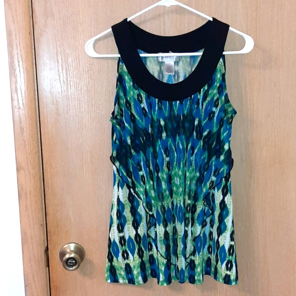 Layered dressy tank